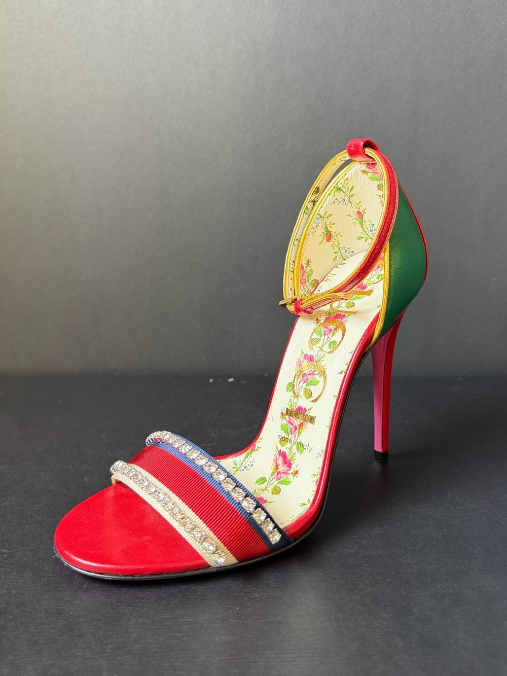 GUCCI Limited Edition Crystal Embellished Heels